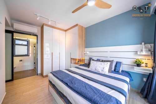 Scandinavian Bedroom at 445 Clementi