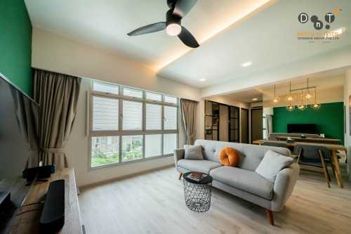 Scandinavian Living Room at Senja Green