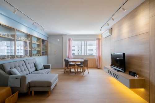 Minimalist Living Room at Pasir Ris | 771 Pasir Ris 71