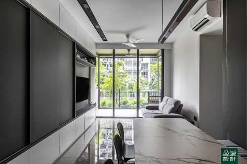 Modern Living Room at The Tapestry