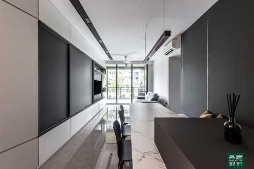 Modern Living Room at The Tapestry