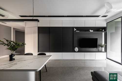 Modern Living Room at The Tapestry