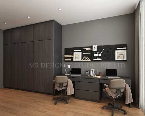 Modern Bedroom at changi rise no 12