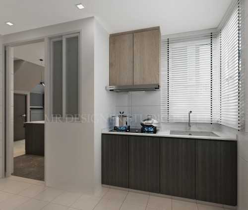 Modern Kitchen at changi rise no 12