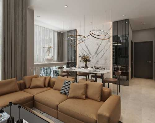 Modern Kitchen at changi rise no 12