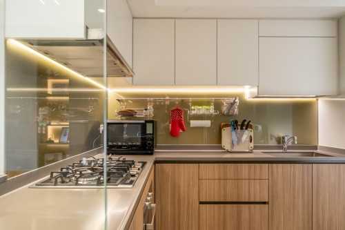 Modern Kitchen at Sengkang | Rivercove Residence