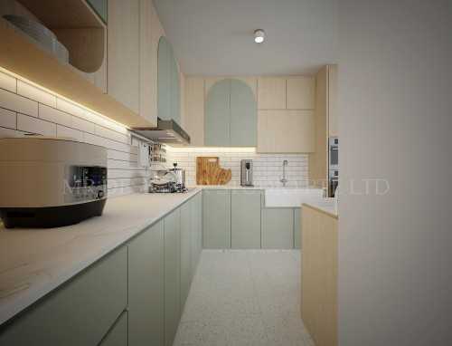 Eclectic Kitchen at tampines green verge 624A