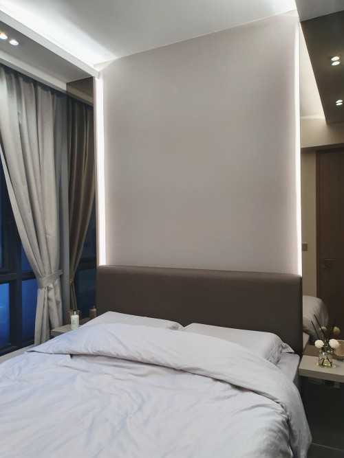 Contemporary Bedroom at the tapestry 55