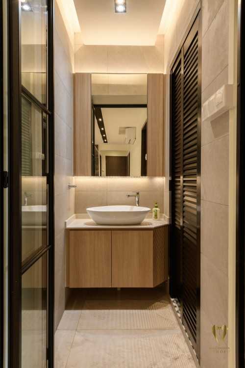 Contemporary Bathroom at jalan bukit merah 135