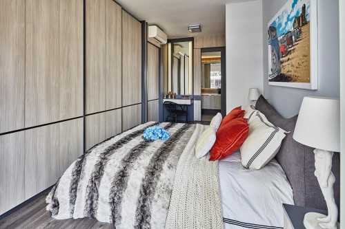 Contemporary Bedroom at Citylights Residence