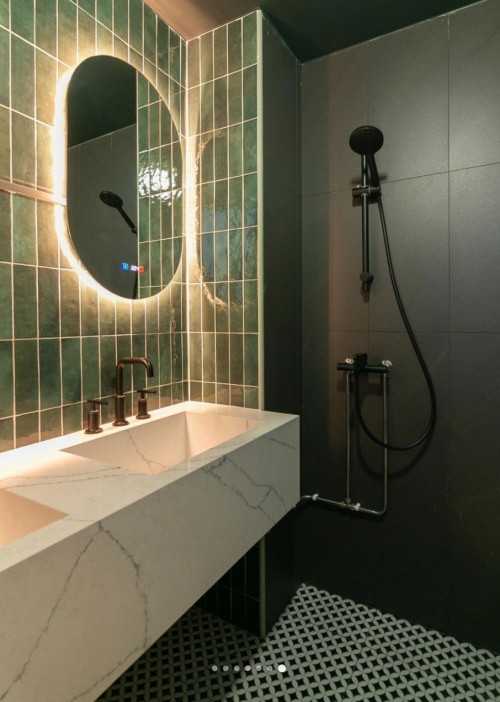 Contemporary Bathroom at Sin Ming Lane Showroom