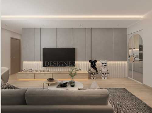 Scandinavian Living Room at toa pa yoh central 790