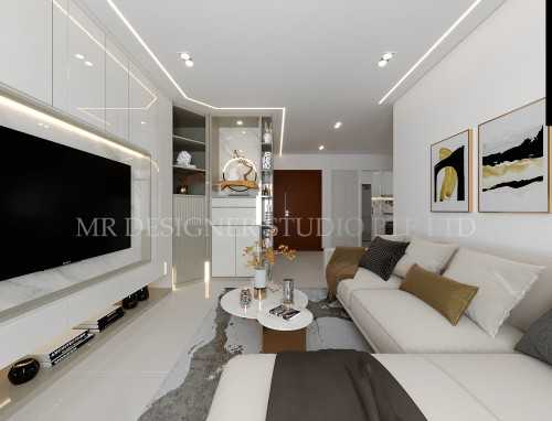 Modern Living Room at bedok central 222b