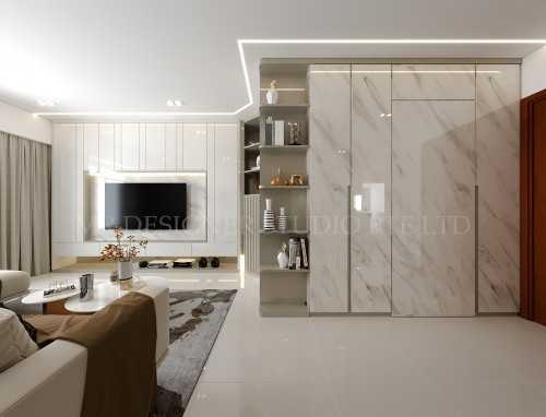 Modern Entryway at bedok central 222b