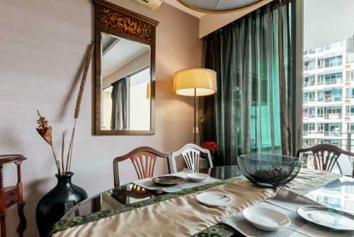Country Dining Room at 62 Casa Merah @Condo