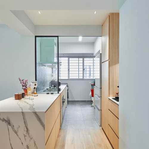 Scandinavian Kitchen at Fernvale Link
