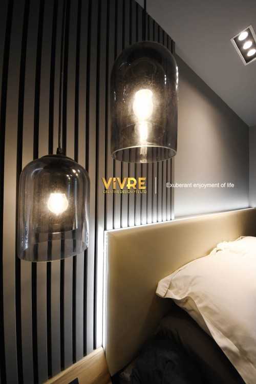 Industrial Bedroom at @ Kew Residencia