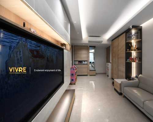 Modern Living Room at @ The Tapestry