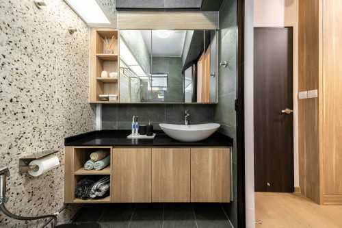 Scandinavian Bathroom at Ang Mo Kio | 350 Ang mo kio