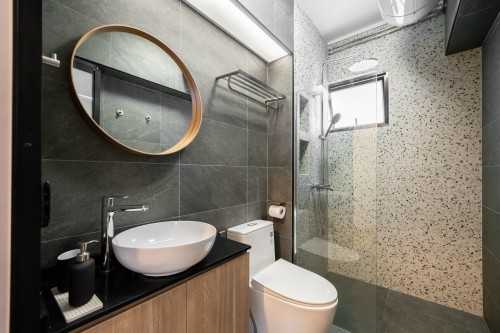 Scandinavian Bathroom at Ang Mo Kio | 350 Ang mo kio