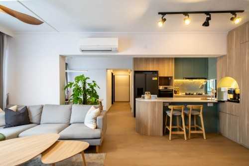 Scandinavian Living Room at Ang Mo Kio | 350 Ang mo kio