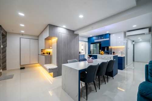 Modern Dining Room at Woodlands | 368 Woodlands