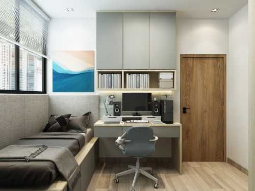 Scandinavian Bedroom at montebleu 8 minbu road