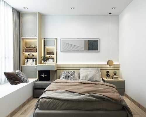 Scandinavian Bedroom at montebleu 8 minbu road