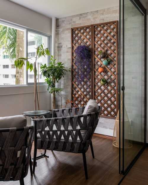 Contemporary Balcony at hougang 167