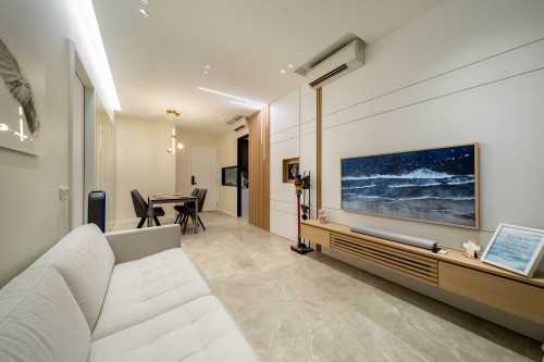 Scandinavian Living Room at Bukit Merah | Artra