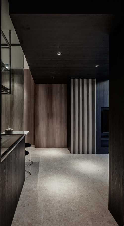 Contemporary Living Room at Rivertrees
