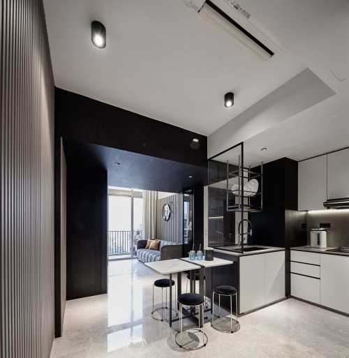 Contemporary Kitchen at Rivertrees