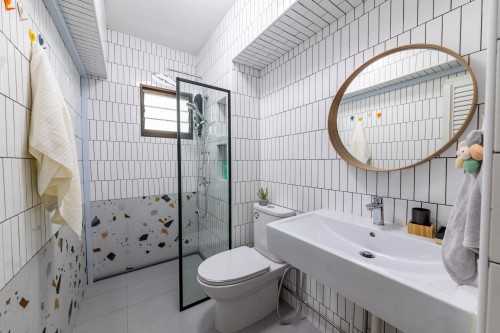 Modern Bathroom at 327 Sembawang