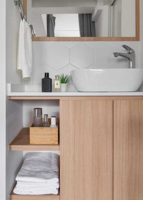 Minimalist Bathroom at 640 Rowell Road