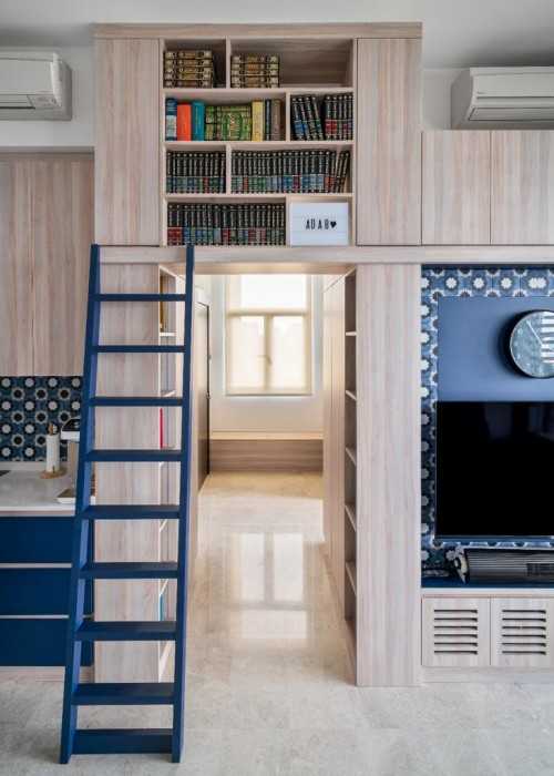 Scandinavian Living Room at The Hillier