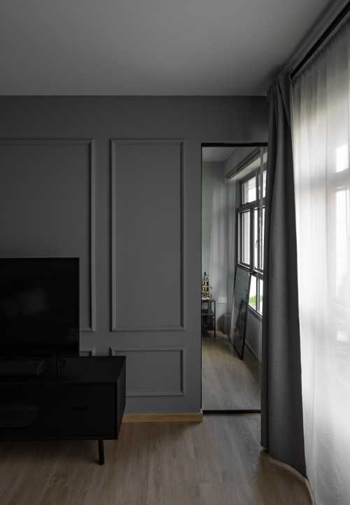 Contemporary Living Room at Tampines GreenVerge