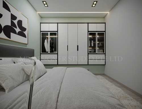 Contemporary Bedroom at simei lane 167C
