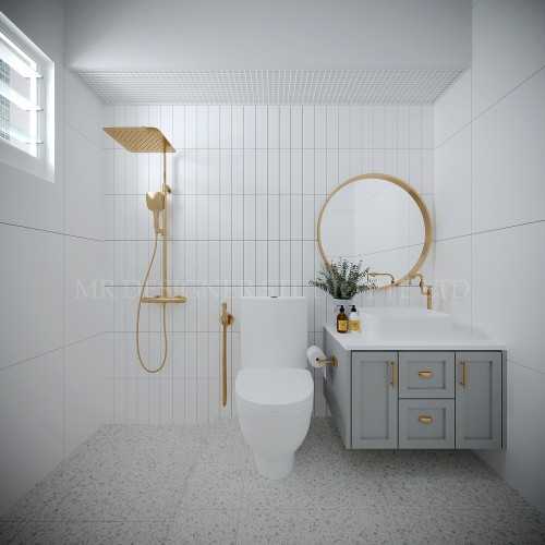 Contemporary Bathroom at 8B boon tiong road