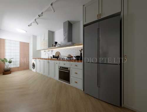 Contemporary Kitchen at 8B boon tiong road