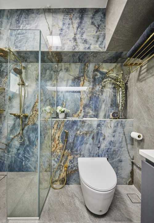 Contemporary Bathroom at Hougang Street 91