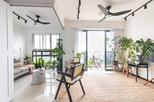 Minimalist Living Room at 95 Dawson Road