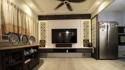 Vintage Living Room at 351 Tampines St 32