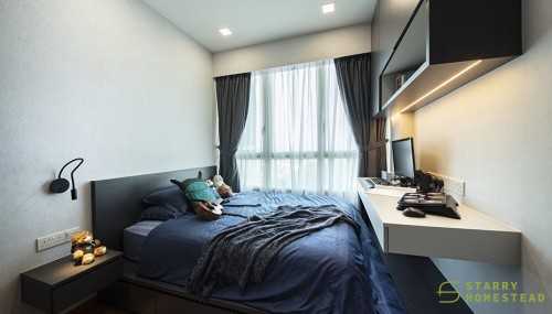 Modern Bedroom at 40 Lengkong Tujoh Vacanza@ East