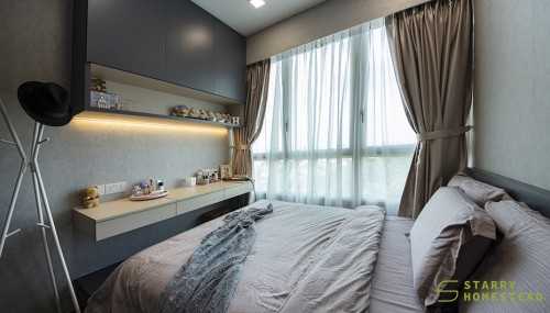 Modern Bedroom at 40 Lengkong Tujoh Vacanza@ East