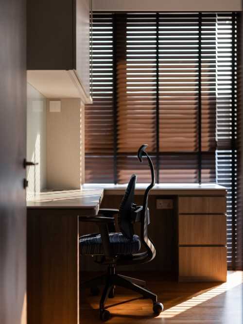 Contemporary Study at Seaside Residences