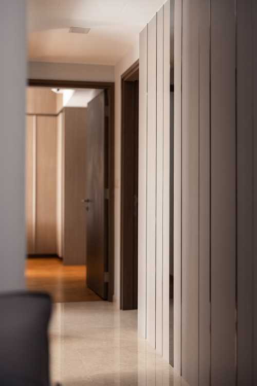 Contemporary Foyer at Seaside Residences