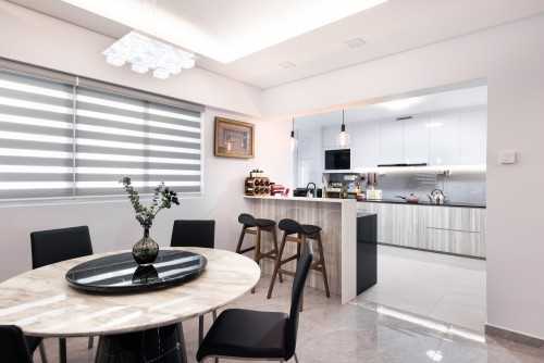 Contemporary Kitchen at Tampines Avenue 4