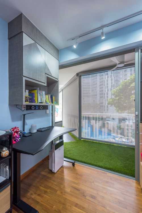 Contemporary Bedroom at Flo Residences