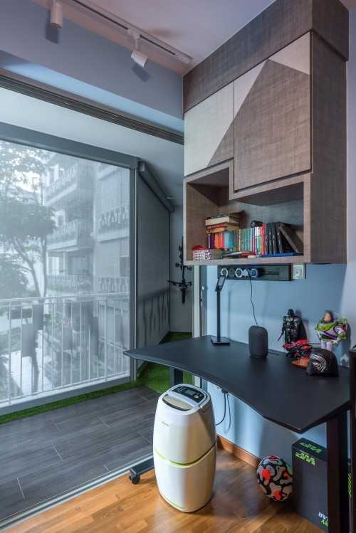 Contemporary Bedroom at Flo Residences