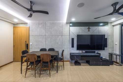 Contemporary Living Room at Flo Residences